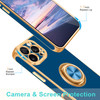 Fingic for iPhone 16 Pro Phone Casewith 360Ring HolderSupport Magnetic Car MountCute Kickstand Slim Women Girls Nonslip