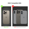 ENCASED Magnetic Silicone Case for iPhone 16 PRO 2024 Compatible with MagSafe Tempered Glass Screen Protector Soft SilkT