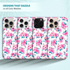 SuzaCase Back Case for iPhone 16 Pro Max iPhone 16 Pro Max Case Stylish Rose Floral Pattern Pink Design Printed Cute Sle