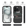 FVAENDHIO for iPhone 16 Pro Max Case Heavy Duty 3 in 1 Hybrid Military Grade Shockproof Drop FullBody Protective Cover f
