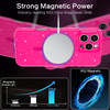 Telaso Magnetic for iPhone 16 Pro Max Case iPhone 16 Pro Max Glitter Bling Case Compatible with Magsafe Flexible Soft TP