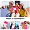 Telaso Magnetic for iPhone 16 Pro Max Case iPhone 16 Pro Max Glitter Bling Case Compatible with Magsafe Flexible Soft TP