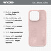 Incase City Case Slim MagSafe Compatible Apple iPhone 16 Protective Cover with 10 Ft Drop Protection Raised Edges Enhanc