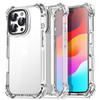 AICase Bounce Case Compatible with iPhone 16 Pro Max Clear Impact Shockproof NonYellowing 213 FT Military Drop Protectio