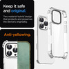 AICase Bounce Case Compatible with iPhone 16 Pro Max Clear Impact Shockproof NonYellowing 213 FT Military Drop Protectio