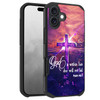 FQTBCEARI for iPhone 16 Plus Case Hybrid Hard PC Soft Silicone Heavy Duty Dual Layer Shockproof Drop FullBody Protective