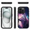FQTBCEARI Designed for iPhone 16 Pro Case Military Grade Heavy Duty 3Layer Shockproof Drop FullBody Protective Phone Cov