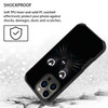 FQTBCEARI for iPhone 16 Pro Max Case Hybrid Hard PC Soft Silicone Heavy Duty Dual Layer Shockproof Drop FullBody Protect