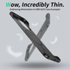 GRECAZO Magnetic Ultra Thin Frosted Designed for iPhone 16 Pro Max Frameless Case 69 inch Compatible with MagSafe Slim M