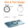 COJOC 5PCS for Universal Magnetic Adapter Ring Magnet Sticker Compatible with Magsafe Wireless Charging Accessories for