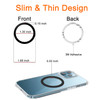 COJOC 5PCS for Universal Magnetic Adapter Ring Magnet Sticker Compatible with Magsafe Wireless Charging Accessories for