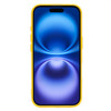 LOOKSEVEN for iPhone 16 Plus Case Yellow Silicone TPU Rubber Back Cover Case Compatible for iPhone 16 Plus 67 inch
