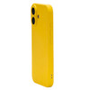 LOOKSEVEN for iPhone 16 Plus Case Yellow Silicone TPU Rubber Back Cover Case Compatible for iPhone 16 Plus 67 inch