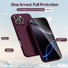 oakxco for iPhone 16 Pro Max Phone Case Liquid Silicone Thin Slim Soft Rubber Gel TPU Plain Protective Simple Cover for