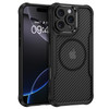 BENTOBEN Carbon Fiber for iPhone 16 Pro Max Case with MagSafe Matte Translucent Magnetic Phone Case iPhone 16 Pro Max Sh