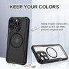 BENTOBEN Carbon Fiber for iPhone 16 Pro Max Case with MagSafe Matte Translucent Magnetic Phone Case iPhone 16 Pro Max Sh