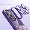 AuroiCCY Floral Case for iPhone 16 Plus Cute Clear Case Aesthetic Flower Patterns Shockproof Protective Soft Edge Cover