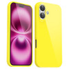 Svanove for iPhone 16 Plus Case Silicone Glossy Soft Rubber Gel Jelly Cute Protective Plastic Simple Plain Phone Case Co