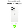 Svanove for iPhone 16 Pro Case Silicone Glossy Soft Rubber Gel Jelly Cute Protective Plastic Simple Plain Phone Case Cov