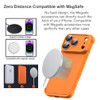Gufiire for iPhone 17 Pro Bumper Case Compatible with MagSafe Minimalist Frameless Corner Protection Pad with Camera Len