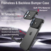 Gufiire for iPhone Air Bumper Case Compatible with MagSafe Minimalist Frameless Corner Protection Pad with Camera Lens P