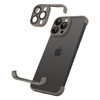 aidvaia Frameless Phone Case Compatible with iPhone 16 Pro Max Case with Lens Camera Protector Soft TPU Silicone Four Co