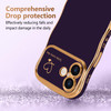LCHULLE for iPhone 16 Case for Women Girls Cute Wave Frame Curly Shape with Love Heart Pattern Raised Camera Protection