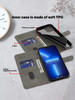 VODEFOX Compatible with iPhone 16 Plus Case with Card HolderiPhone 16 Plus Case Phone Case WalletFlip Folio Purse Cover