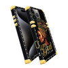 DAIZAG Compatible with iPhone 16 Pro CaseGorgeous Passionate Black Girl Golden Decoration Soft TPU Protective Shell Cove