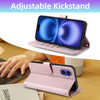 Furiet Argyle Wallet Case for iPhone 16 61 inch with Detachable Wrist Strap Shoulder Strap Card Slots Folio Purse Luxury