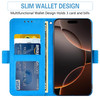 Asuwish Phone Case Compatible with iPhone 16 Pro 63 inch Tempered Glass Screen Protector and Flower Leather Wallet Flip