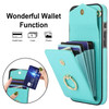Asuwish Compatible with iPhone 16 Pro Max 69 inch Wallet Case Tempered Glass Screen Protector and RFID Blocking Ring Car
