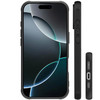 Dumkery Cute Flower Case Compatible with iPhone 16 Pro Max Case Rose Aesthetic Black Line Art Floral Pattern Print Slim