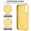 GUAGUA for iPhone 16 Plus Silicone Case Compatible with Magsafe Soft Gel Rubber Microfiber Lining Cushion Texture Cover