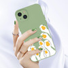 JOYLAND Funny Goose Case for iPhone 16 Pro Cartoon Animal Cute Design Animal Cell Phone Case Soft Silicone Bumper Protec