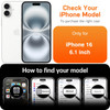 LOHASIC Leather Case for iPhone 16 Compatible with MagSafe Classic Elegant Vegan PU Slim Fit Light Luxury Shockproof Pro