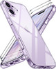 ivoler 3in1 Clear Case Designed for iPhone 17 63 2025 with 2 Pack Tempered Glass Screen Protector Military Shockproof Pr