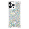 Eilkmcre for iPhone 16 Pro 5G Case 63Inch Glitter Cute Bling Sparkle Flowing Liquid Quicksand Clear Soft TPU Silicone Ca