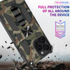 Eilkmcre for iPhone 16 Plus Case 67 Inch 2024 Camouflage Design Phone Case with Builtin Kickstand Heavy Duty Shockproof