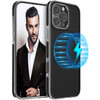 LOHASIC Leather Case for iPhone 16 Pro Compatible with MagSafe Slim Business PU Elegant Style NonSlip Grip Shockproof Fu