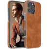 LOHASIC for iPhone 16 Pro Max Case Classic Leather Luxury Slim PU Flexible Bumper NonSlip Grip Shockproof Full Body Prot