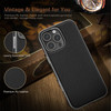 LOHASIC Leather Case for iPhone 16 Pro Max Compatible with MagSafe Classic Elegant Slim Business PU Design NonSlip Grip