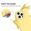 GUAGUA for iPhone 16 Pro Max Case 69 Inch Liquid Silicone Soft Gel Rubber Slim Microfiber Lining Cushion Texture Cover S