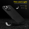 memumi Aramid Fiber for iPhone 16 Pro Max Case Wavy Texture Sturdy Durable 1500D Aramid Fiber 05 mm Slim Fit for iPhone