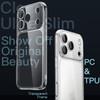 JETech Slim Case for iPhone 17 Pro Max 69Inch with Camera Lens Full Protection UltraThin Lightweight Clear Minimalist Pr