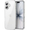 JETech Case for iPhone 17 63Inch NonYellowing Shockproof Phone Bumper Cover AntiScratch Clear Back Clear
