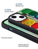 Wihytec Watercolor Paintbox Paint Palette Phone Case for iPhone 16 Watercolor Palette Case Cover TPU Bumper Hard Back Sh