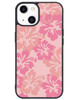 Wihytec Pink Hibiscus Flower Phone Case for iPhone 16 PRO MAX Hibiscus Floral Case Cover TPU Bumper Hard Back Shockproof