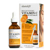 Elastalift Vitamin C Facial Serum For Age Spots, Wrinkles, & Expression Lines. Anti-Aging Face Serum W/Vitamin C & Hyaluronic Acid Brightens Skin To