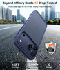 TORRAS for iPhone 17 Pro Case Beyond MilitaryGrade Protection Camera Control Button DIY Buttons Translucent Matte Slim T